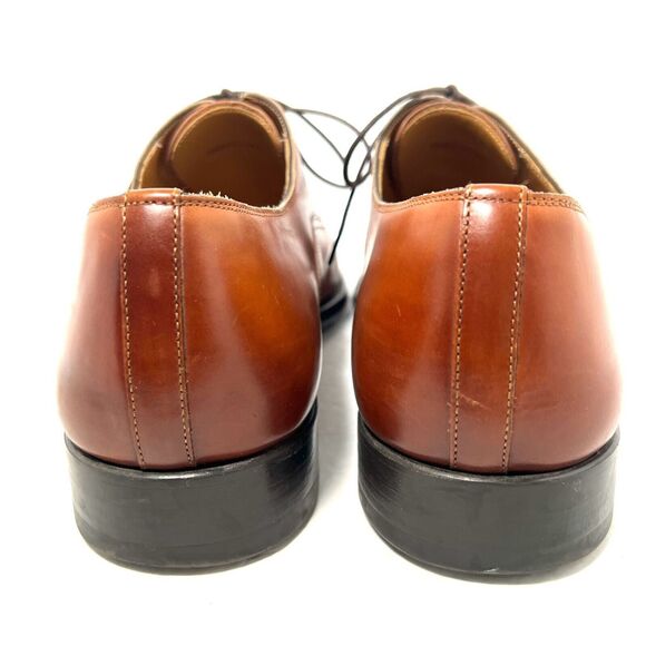 Magnanni Mens Leather Cap Toe Lace Up Oxfords Size 15 Cognac Brown main image 5